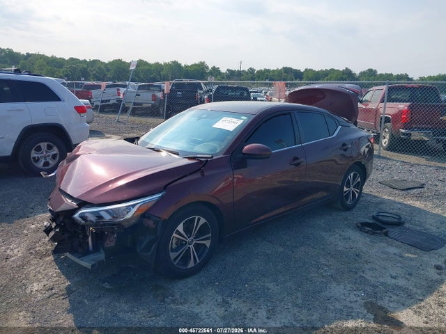 2023 Nissan Sentra Sv Xtronic Cvt მანქანა იყიდება აუქციონზე, vin: 3N1AB8CV4PY242023, აუქციონის ნომერი: 45722561