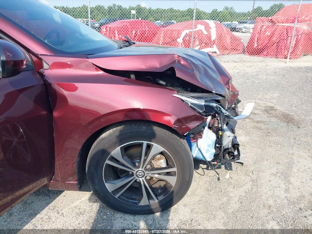 2023 Nissan Sentra Sv Xtronic Cvt მანქანა იყიდება აუქციონზე, vin: 3N1AB8CV4PY242023, აუქციონის ნომერი: 45722561