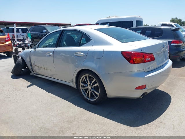 Продаж на аукціоні авто 2008 Lexus Is 250, vin: JTHBK262685062734, номер лоту: 45722618