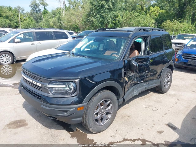 45722637 :رقم المزاد ، 3FMCR9D95NRD39128 vin ، 2022 Ford Bronco Sport Badlands مزاد بيع