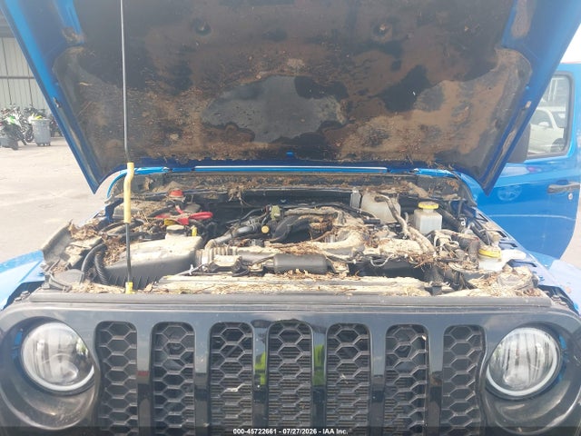 2022 Jeep Gladiator Altitude 4x4 მანქანა იყიდება აუქციონზე, vin: 1C6HJTAG9NL124987, აუქციონის ნომერი: 45722661