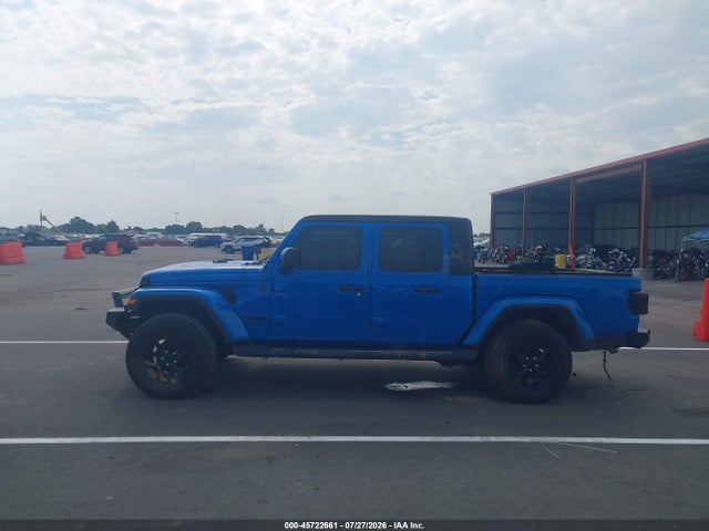 2022 Jeep Gladiator Altitude 4x4 მანქანა იყიდება აუქციონზე, vin: 1C6HJTAG9NL124987, აუქციონის ნომერი: 45722661
