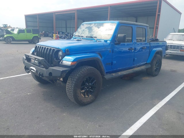 2022 Jeep Gladiator Altitude 4x4 მანქანა იყიდება აუქციონზე, vin: 1C6HJTAG9NL124987, აუქციონის ნომერი: 45722661
