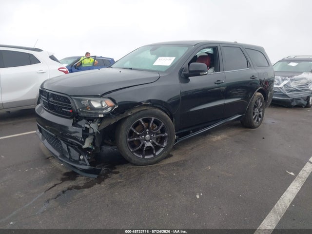 45722718 :رقم المزاد ، 1C4SDJCT1GC385635 vin ، 2016 Dodge Durango R/t مزاد بيع