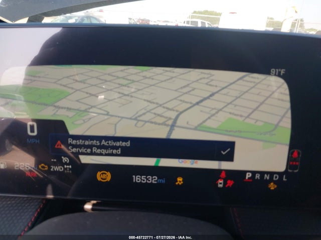 2025 Chevrolet Equinox Awd Rs მანქანა იყიდება აუქციონზე, vin: 3GNAXTEG4SL191474, აუქციონის ნომერი: 45722771