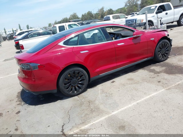 2014 Tesla Model S P85 მანქანა იყიდება აუქციონზე, vin: 5YJSA1H14EFP53354, აუქციონის ნომერი: 45722792