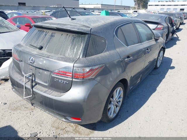 Продаж на аукціоні авто 2012 Lexus Ct 200h Premium, vin: JTHKD5BH7C2091451, номер лоту: 45722882