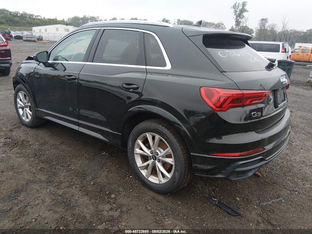 Aukcja sprzedaży 2021 Audi Q3 Premium 45 Tfsi S Line Quattro Tiptronic, vin: WA1DECF34M1036113, numer aukcji: 45722885
