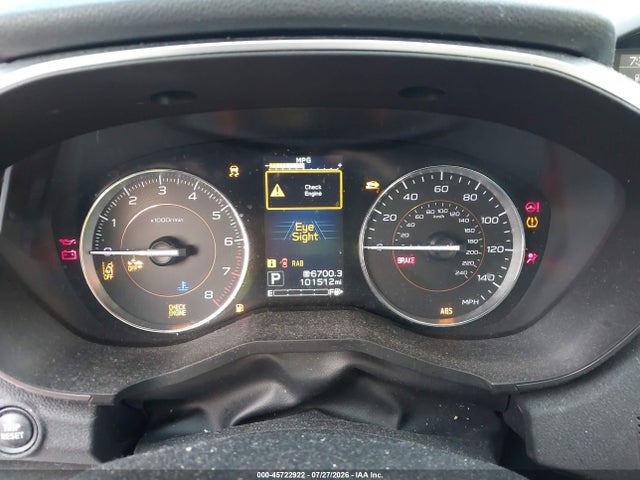 45722922 :رقم المزاد ، JF2GTAMC8J8283560 vin ، 2018 Subaru Crosstrek 2.0i Limited مزاد بيع