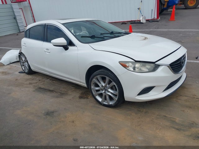 2015 Mazda Mazda6 I Touring მანქანა იყიდება აუქციონზე, vin: JM1GJ1T51F1197434, აუქციონის ნომერი: 45722939