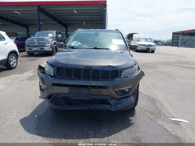2019 Jeep Compass Altitude 4x4 მანქანა იყიდება აუქციონზე, vin: 3C4NJDBB1KT750344, აუქციონის ნომერი: 45722956