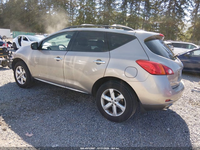 Продажа на аукционе авто 2009 Nissan Murano Sl, vin: JN8AZ18UX9W003400, номер лота: 45722997