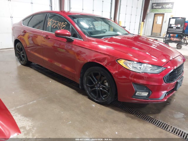 Auction sale of the 2019 Ford Fusion Se, vin: 3FA6P0T98KR134215, lot number: 45722998