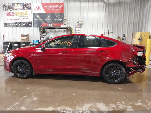 Auction sale of the 2019 Ford Fusion Se, vin: 3FA6P0T98KR134215, lot number: 45722998