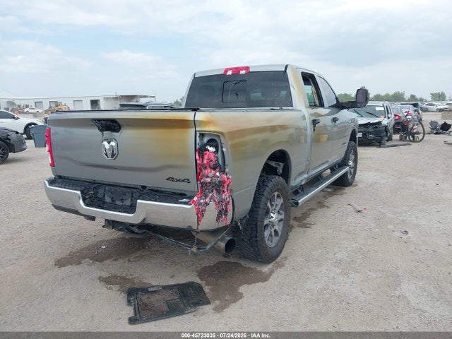 45723035 :رقم المزاد ، 3C6UR5CL4LG282497 vin ، 2020 Ram 2500 Tradesman  4x4 6'4 Box مزاد بيع