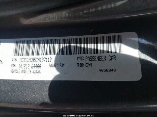 Aukcja sprzedaży 2012 Dodge Avenger Sxt, vin: 1C3CDZCB5CN137112, numer aukcji: 45723095