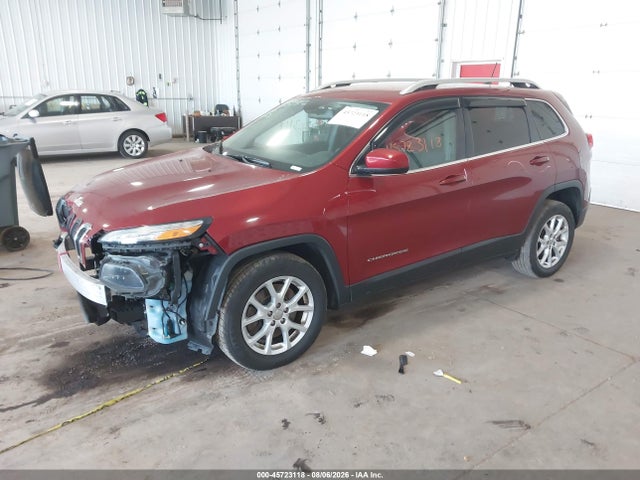 2016 Jeep Cherokee Latitude მანქანა იყიდება აუქციონზე, vin: 1C4PJLCB7GW200889, აუქციონის ნომერი: 45723118