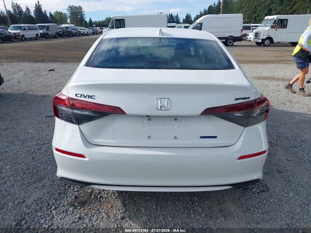 45723163 :رقم المزاد ، 2HGFE4F89TH312867 vin ، 2026 Honda Civic Hybrid Sport/sport Touring مزاد بيع