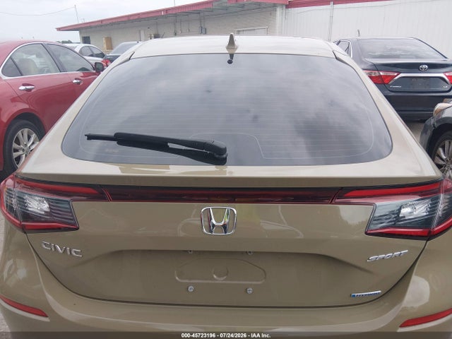 45723196 :رقم المزاد ، 19XFL4H85SE006731 vin ، 2025 Honda Civic Hybrid Sport مزاد بيع