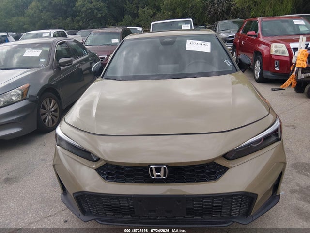 2025 Honda Civic Hybrid Sport მანქანა იყიდება აუქციონზე, vin: 19XFL4H85SE006731, აუქციონის ნომერი: 45723196