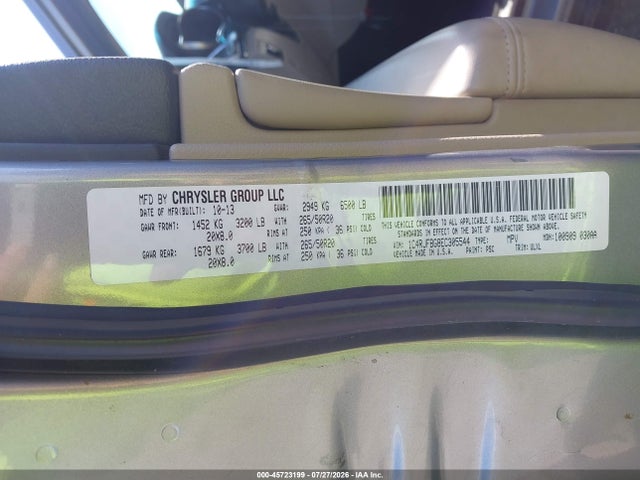 Jeep Grand Cherokee Limited 2014 1C4RJFBG8EC305544 Image 9