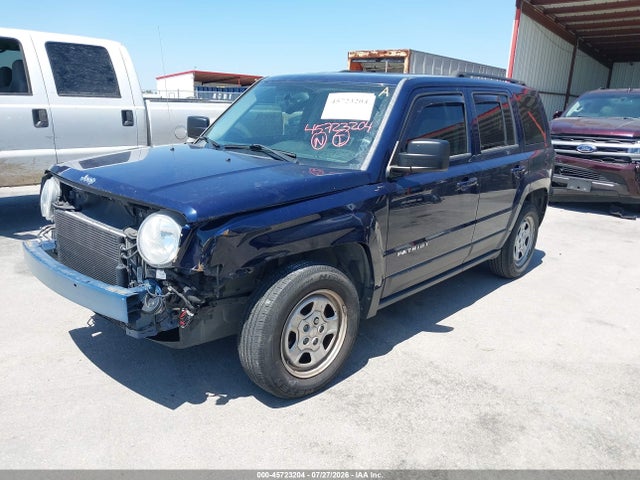 2016 Jeep Patriot Sport მანქანა იყიდება აუქციონზე, vin: 1C4NJPBB9GD536765, აუქციონის ნომერი: 45723204