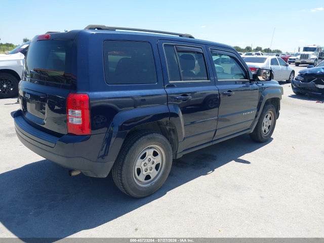 2016 Jeep Patriot Sport მანქანა იყიდება აუქციონზე, vin: 1C4NJPBB9GD536765, აუქციონის ნომერი: 45723204
