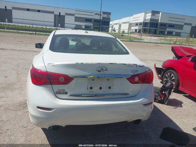 2015 Infiniti Q50 Premium მანქანა იყიდება აუქციონზე, vin: JN1BV7AR7FM411173, აუქციონის ნომერი: 45723243