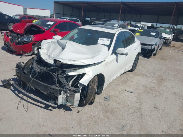 2015 Infiniti Q50 Premium მანქანა იყიდება აუქციონზე, vin: JN1BV7AR7FM411173, აუქციონის ნომერი: 45723243