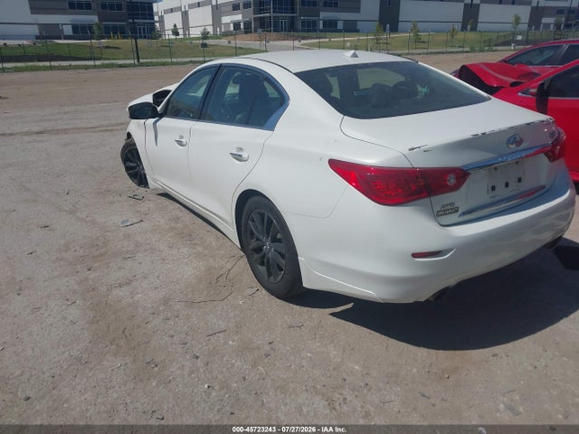 2015 Infiniti Q50 Premium მანქანა იყიდება აუქციონზე, vin: JN1BV7AR7FM411173, აუქციონის ნომერი: 45723243