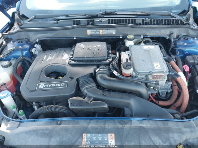 3FA6P0UU7HR160185 Ford Fusion Hybrid S