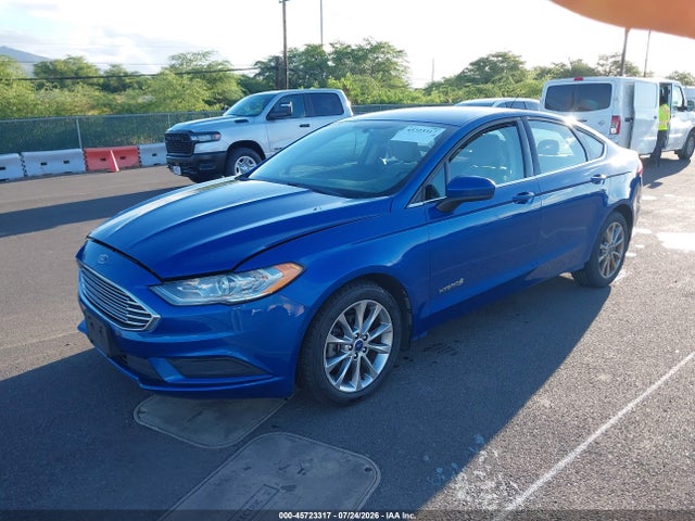 3FA6P0UU7HR160185 Ford Fusion Hybrid S