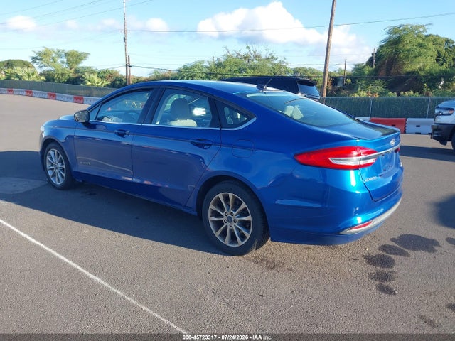 3FA6P0UU7HR160185 Ford Fusion Hybrid S
