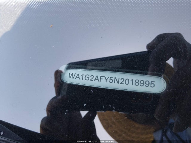 Продажа на аукционе авто 2022 Audi Q5 Premium 55 Tfsi E S Line Quattro S Tronic, vin: WA1G2AFY5N2018995, номер лота: 45723332