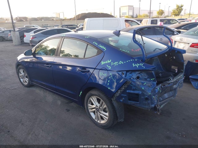 Hyundai ELANTRA SEL 2019 5NPD84LF8KH492185 Image 3