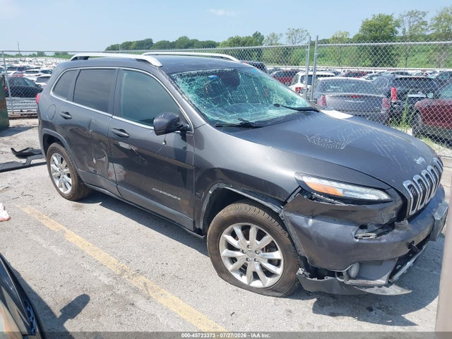 Auction sale of the 2014 Jeep Cherokee Limited, vin: 1C4PJMDS6EW166106, lot number: 45723373