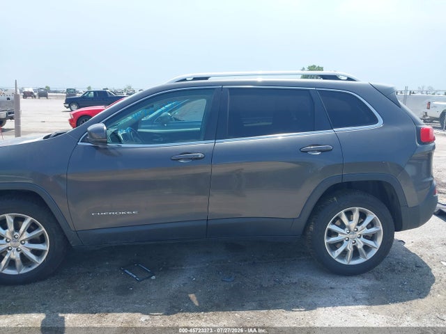 45723373 :رقم المزاد ، 1C4PJMDS6EW166106 vin ، 2014 Jeep Cherokee Limited مزاد بيع