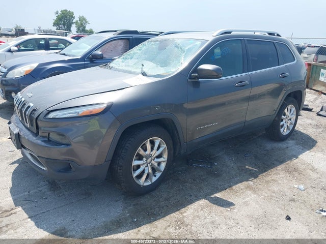 45723373 :رقم المزاد ، 1C4PJMDS6EW166106 vin ، 2014 Jeep Cherokee Limited مزاد بيع
