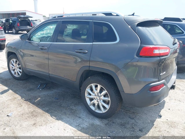 45723373 :رقم المزاد ، 1C4PJMDS6EW166106 vin ، 2014 Jeep Cherokee Limited مزاد بيع