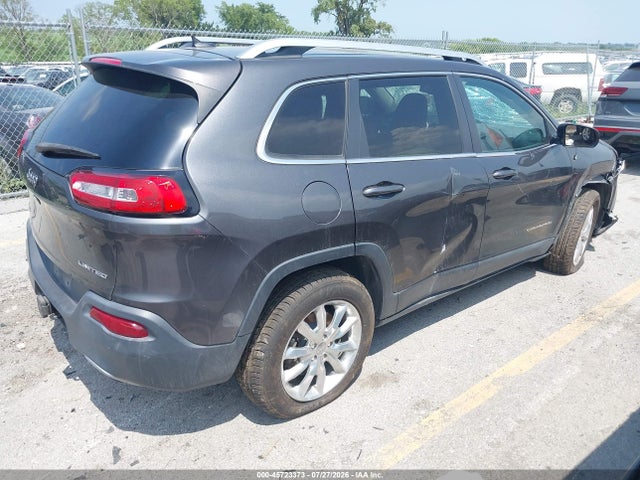 45723373 :رقم المزاد ، 1C4PJMDS6EW166106 vin ، 2014 Jeep Cherokee Limited مزاد بيع