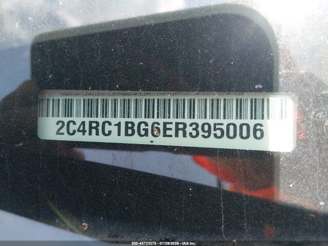 Продажа на аукционе авто 2014 Chrysler Town & Country Touring, vin: 2C4RC1BG6ER395006, номер лота: 45723378