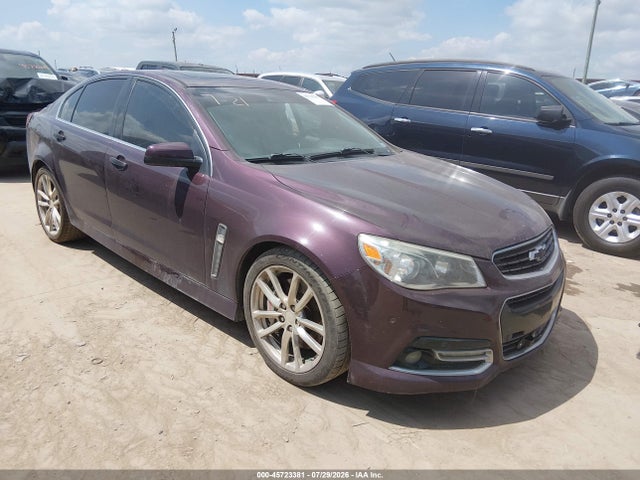 2015 Chevrolet Ss მანქანა იყიდება აუქციონზე, vin: 6G3F15RW9FL121406, აუქციონის ნომერი: 45723381
