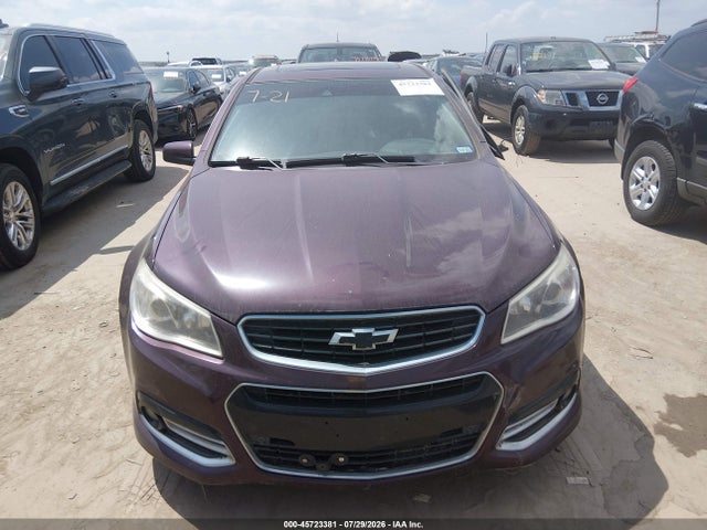 2015 Chevrolet Ss მანქანა იყიდება აუქციონზე, vin: 6G3F15RW9FL121406, აუქციონის ნომერი: 45723381