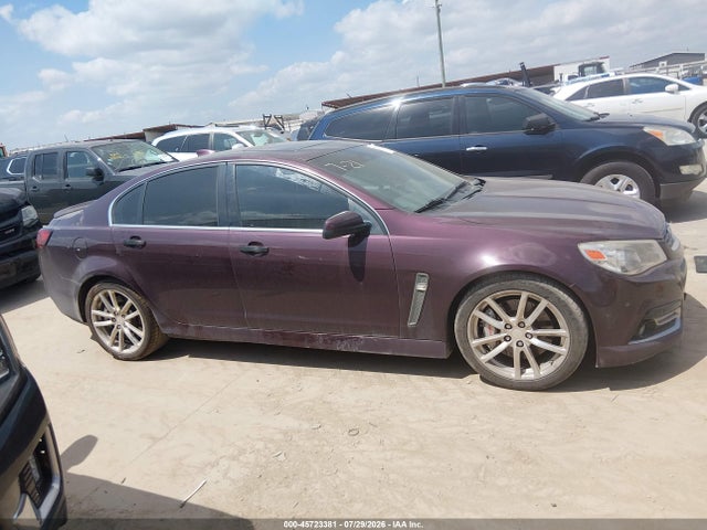 2015 Chevrolet Ss მანქანა იყიდება აუქციონზე, vin: 6G3F15RW9FL121406, აუქციონის ნომერი: 45723381