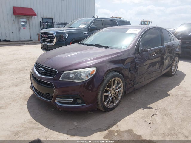 2015 Chevrolet Ss მანქანა იყიდება აუქციონზე, vin: 6G3F15RW9FL121406, აუქციონის ნომერი: 45723381