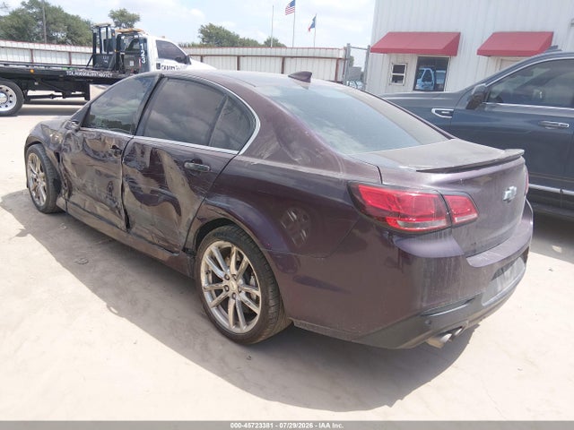 2015 Chevrolet Ss მანქანა იყიდება აუქციონზე, vin: 6G3F15RW9FL121406, აუქციონის ნომერი: 45723381