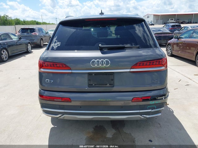 Aukcja sprzedaży 2022 Audi Q7 Premium Plus 55 Tfsi Quattro Tiptronic, vin: WA1LXBF72ND019717, numer aukcji: 45723397