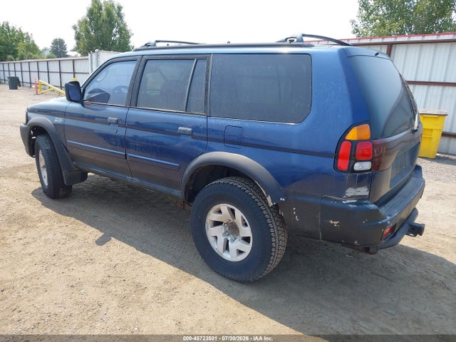 2000 Mitsubishi Montero Sport Ls/xls მანქანა იყიდება აუქციონზე, vin: JA4MT31H7YP811676, აუქციონის ნომერი: 45723501