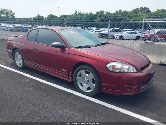 Продаж на аукціоні авто 2007 Chevrolet Monte Carlo Ss, vin: 2G1WL15C579365096, номер лоту: 45723503