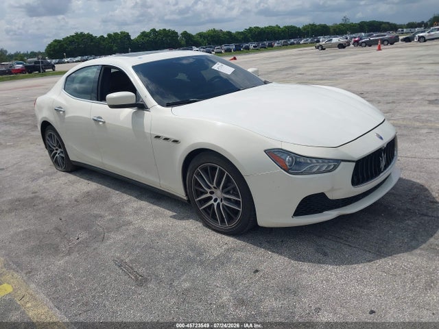 45723549 :رقم المزاد ، ZAM57XSA4E1128142 vin ، 2014 Maserati Ghibli مزاد بيع